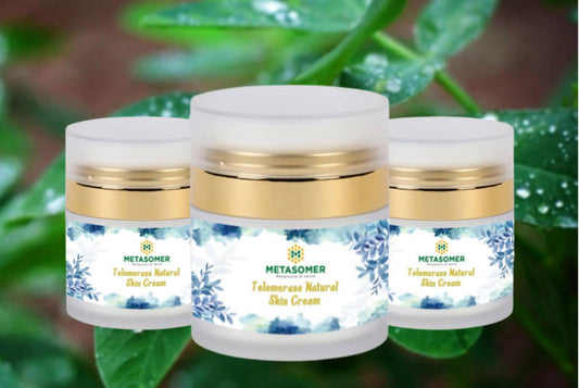 Metasomer Telomerase Natural Skin Cream - 3 bottles